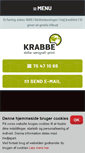 Mobile Screenshot of krabbe.dk